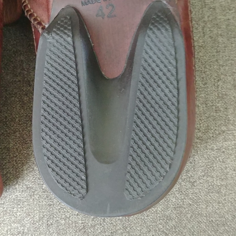 Like new GalizioTorresi hand stiched Leather shoes, size 42, Made in Italy - Picture 15 of 16